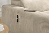 JOB 'Slider' Ecksofa, Cord greige, 277 x 187 x 80 cm Bild 3
