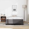 vidaXL Bettrahmen mit Matratze Grau 120 x 200 cm Stoff 3398626 Bild 3
