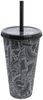 Marvel Golden Treasure Trinkbecher 790 ml mit strukturierter Oberfläche und Deckel für unterwegs Bild 2