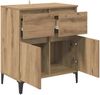 vidaXL Sideboard Artisan-Eiche 60 x 35 x 70 cm Verbundholz und Eisen 881219 Bild 5