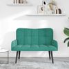vidaXL Zweisitzer Sofa Türkis 115 x 61 x 87 cm Samt 42028949 Bild 3