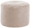 mokebo Pouf Der Ruhepouf (aus Webstoff), Sitzhocker, Bodenkissen, Fußhocker, Hocker, Sitzkissen in Beige Bild 4