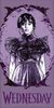 Jerry Fabrics Strandtuch Wednesday Purple Frottee Badetuch mit Premium Druck, 70x140 cm Bild 2