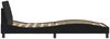 vidaXL Bettgestell mit Kopfteil "Dover" Schwarz 90x190 cm Samt 373094 Bild 5