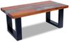 vidaXL Couchtisch Teak Harz 100x50 cm 243467 Bild 4