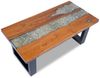 vidaXL Couchtisch Teak Harz 100x50 cm 243467 Bild 3