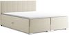 MEBLINI Boxspringbett CHANDON 180x200 cm mit Bettkasten - H3B/Creme Samt Polsterbett - Doppelbett mit Topper & Bonellfederkern-Matratze Bild 2