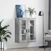 vidaXL Wandschrank Betongrau 69,5x34x90 cm 828496 Bild 3