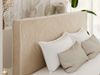 Design Polsterbett LUMARO CLASSIC 180 x 200 cm mit Lattenrost & 12cm hohen Füßen, Doppelbett mit Kopfteil, Konfigurierbar, Multipocket Matratze - Beige Plüsch - ELORI LUX Bild 3