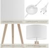tectake Stehlampe Stehleuchte, Energiesparlampe, Elegante Stehleuchte für gemütliche Atmosphäre Bild 4