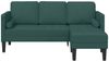 vidaXL Sofa Set mit Kissen Dunkelgrün Polyester 42001917 Bild 4