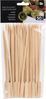 Koopman Schaschlikspieße Grillspieße Partyspieße Bambusspieße (Set, 250-St, Packung), 250tlg, Bambus, Nachhaltig, 20cm lang, eckige Form Bild 2