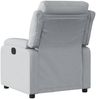 vidaXL Relaxsessel Elektrisch Hellgrau Stoff 3204956 Bild 4