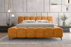 99rooms Cozy Polsterbett 160x200 cm Chenille APHRODITE Gold Bild 2