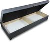 Einzelbett Misti - Sofa mit Bettkasten, Schlafsofa, Bettsofa, Farbauswahl, Bettgestell, Komfortbett, Bett für Jugendzimmer, Schlafmöbel (Grau (Lux 05)) Bild 3