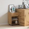 vidaXL Rollcontainer Artisan-Eiche 46x36x59 cm Holzwerkstoff 856661 Bild 3