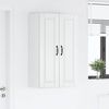 vidaXL Wandschrank PORTO Hochglanz Weiß 60 x 31 x 100 cm Holzwerkstoff 885489 Bild 4