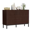 UEV Kommode schmal Sideboard für Wohnzimmer Schlafzimmer Flur (Packung, Aufbewahrungsschrank), Kippsicherung, Aufbewahrungskommode, TV Board Schubladenschrank Buffet Bild 4