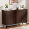 UEV Kommode schmal Sideboard für Wohnzimmer Schlafzimmer Flur (Packung, Aufbewahrungsschrank), Kippsicherung, Aufbewahrungskommode, TV Board Schubladenschrank Buffet Bild 2