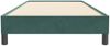 vidaXL Boxspringbett ohne Matratze Dunkelgrün 80x220 cm Samt 3315852 Bild 5