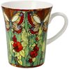 Goebel Tasse Tiffany, Porzellan, mit Echtgoldauflage, Mehrfarbig, Schmetterlinge, H: 11.5cm Bild 2