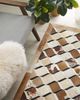 Teppich Kuhfell braun 140x200 cm Patchwork Kurzflor SERINOVA Bild 3