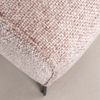 Bronx71 Chenille Hocker Vegas rechteckig rosa Bild 5