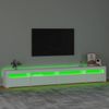 TV-Schrank mit LED-Leuchten Weiß [3152746] Bild 4