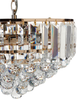 Kronleuchter ACHEIRO S Kristall Gold Bild 4
