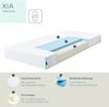 ESSENCE SLEEP Matratze XIA - Gel Memory Foam Matratze, mit Kissen, H3, 18cm: 100x200 cm Bild 3