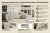 99rooms Gusto Ecksofa Cordstoff POSO Gold Rechts mit Schlaffunktion Bild 2
