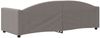 vidaXL Tagesbett Taupe 80x200 cm Stoff 354109 Bild 5