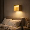 LED Wandleuchte, Down Strahler, gold, L 25 cm Bild 3
