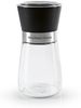 GOURMETmaxx Salz- & Pfeffermühle Kompakt 2er-Set transparent/schwarz Bild 2