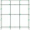 vidaXL Pflanzennetz U-Rahmen 181 x 31 x 182,5 cm Stahl 4009282 Bild 4