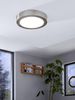 Eglo 33318 LED Aufbauleuchte Crosslink FUEVA-C nickel-matt H:4cm Ø:22. 5cm dimmbar 2700-6500K mit Connect Funktion Bild 4