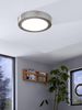 Eglo 33318 LED Aufbauleuchte Crosslink FUEVA-C nickel-matt H:4cm Ø:22. 5cm dimmbar 2700-6500K mit Connect Funktion Bild 5