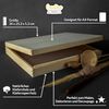 Creative Deco Holzkiste A4 mit Deckel Unlackierte Aufbewahrungsbox, Holzbox Ideale Schatulle zur Lagerung der Wertsachen, Dokumente Bild 4