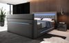 Boxspringbett Merkur mit TV Lift und RGB 180x200 Grau H2 (bis 70kg) Bild 3