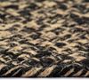 vidaXL Teppich Handgefertigt Jute Schwarz und Braun 240 cm 343622 Bild 3