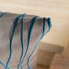 Kissen von Lysel - blau Obella 38x38, reines Polyester Dekokissen Bild 2