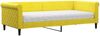 vidaXL Tagesbett mit Matratze Gelb 90x200 cm Samt 3197752 Bild 2