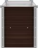 vidaXL Garten-Hochbeet Braun 100 x 40 x 45 cm Verzinkter Stahl 45720 Bild 4