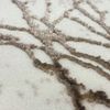 Carpetia Teppich Moderner Designerteppich mit glänzenden Ästen abstrakt creme, rechteckig, Höhe: 8 mm Bild 3