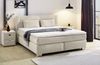 Jockenhöfer 'Romana' Boxspringbett, 180x200 cm, Chenille Beige Bild 2