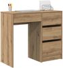 vidaXL Schreibtisch Artisan-Eiche 90 x 37,5 x 75 cm Holzwerkstoff 869497 Bild 3