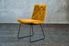 KAWOLA Stuhl NEW CHARME Esszimmerstuhl Velvet curry 87 x 66 x 52 cm Bild 2