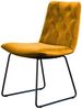 KAWOLA Stuhl NEW CHARME Esszimmerstuhl Velvet curry 87 x 66 x 52 cm Bild 3
