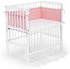 FabiMax Beistellbett Flex weiß, 2in1, Beistellbett und Stubenbettchen in Einem, innovatives Seitenteil Bild 5