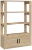 vidaXL Sideboard Sonoma-Eiche 80x30x119,5 cm Holzwerkstoff 819471 Bild 2